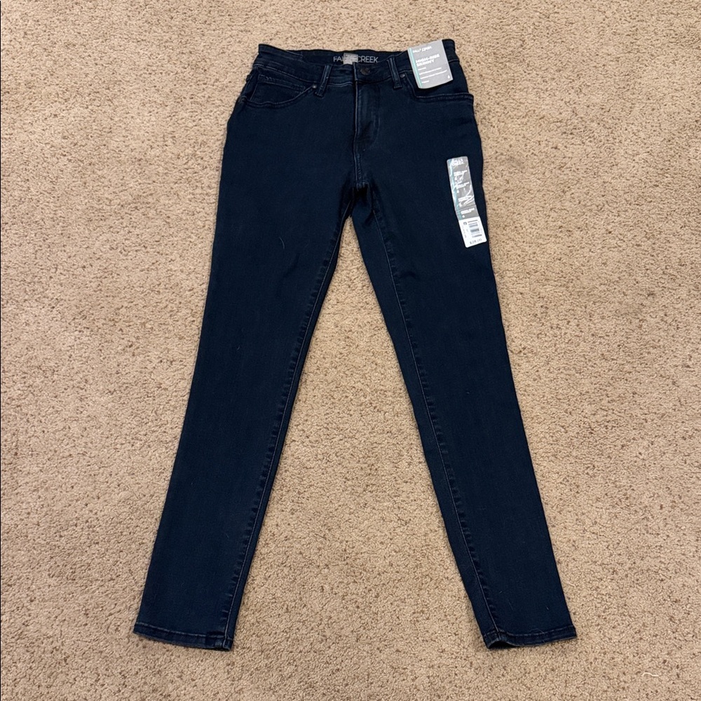 Falls Creek Women's Dark Blue Skinny Jeans